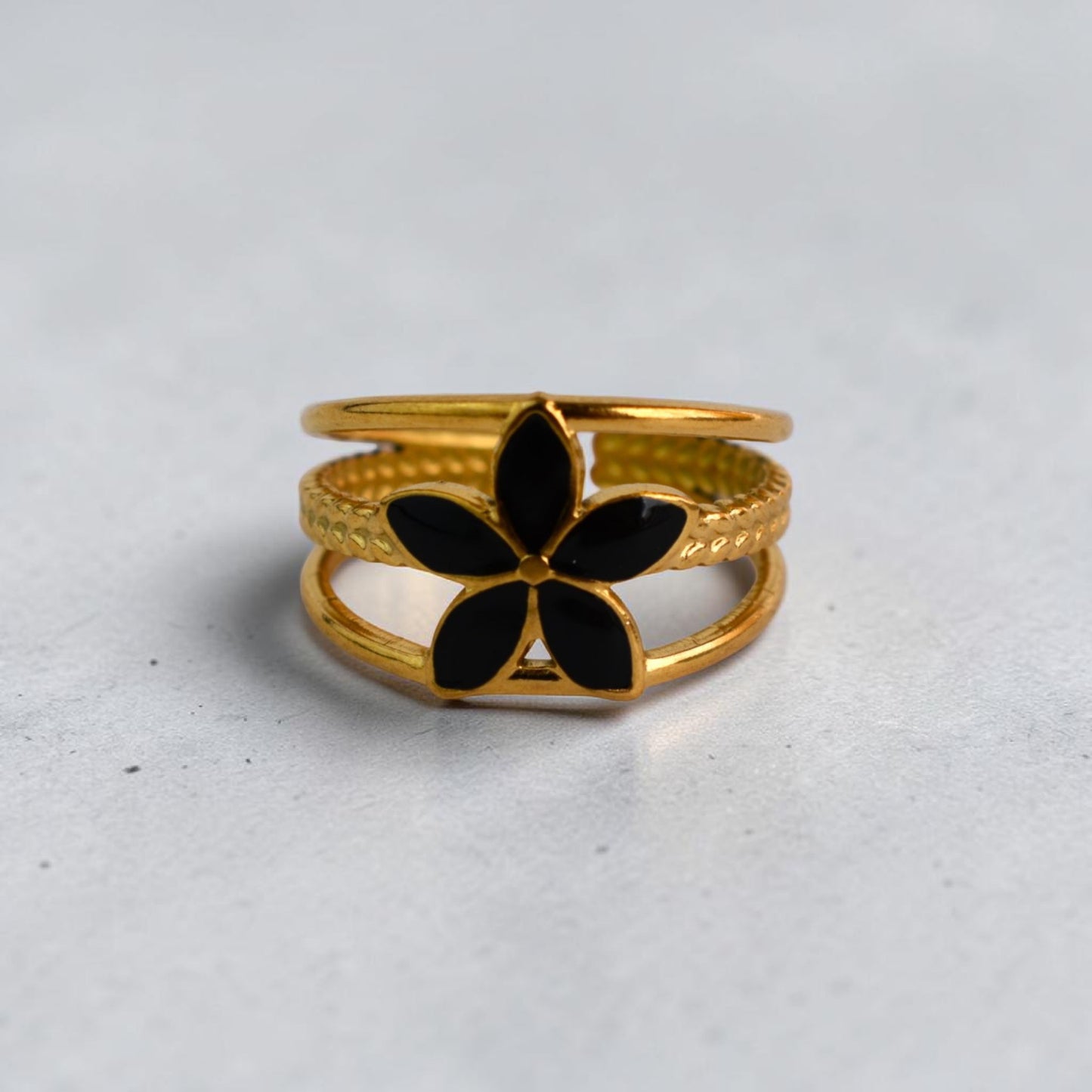 FLORAL RING ADJUSTABLE