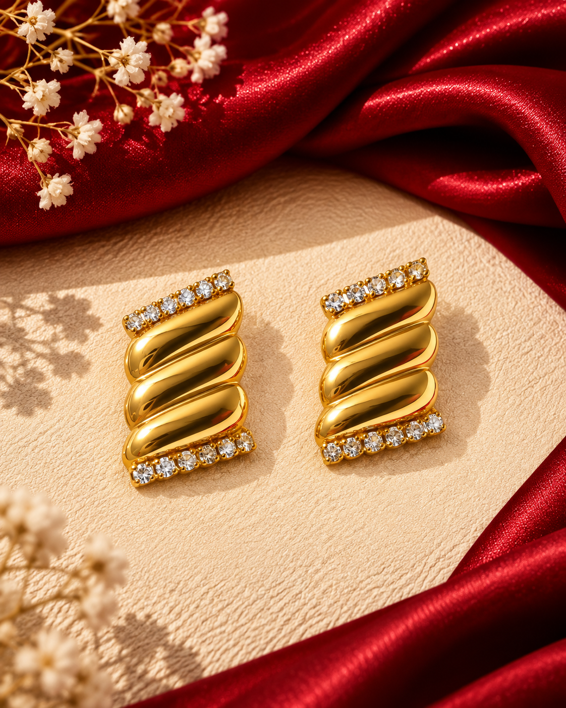 VINTAGE DIAMOND EARRINGS