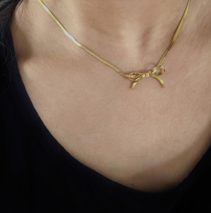 AURELIA SNAKECHAIN BOW SET