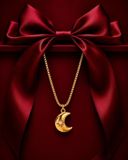 MOON GOLD NECKLACE Ltd. EDITION