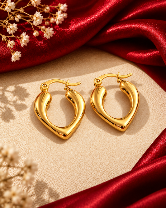 AURORA HEART EARRINGS