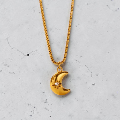 MOON GOLD NECKLACE Ltd. EDITION