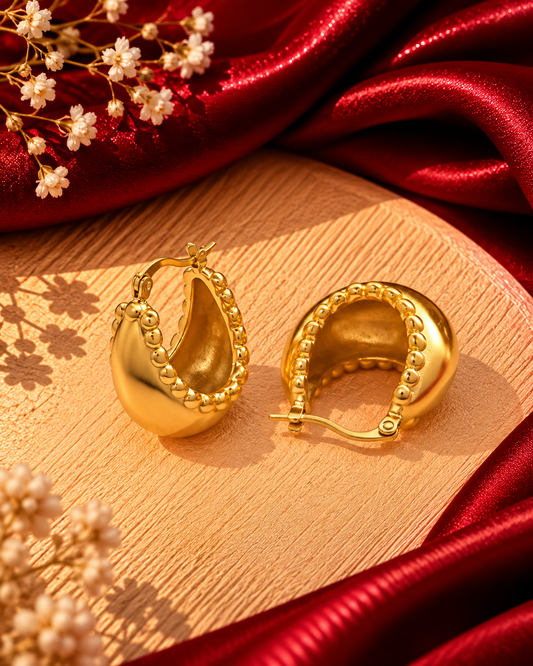 THE ROUND EARRINGS