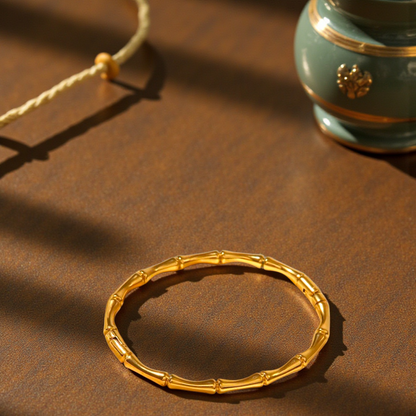 BAMBOO KNOT BANGLE