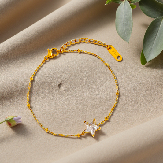 GOLD STAR BRACELET