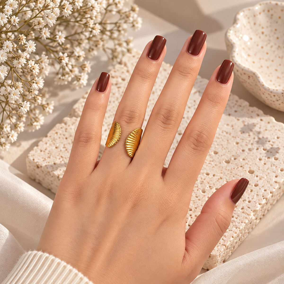 SHELL RING ADJUSTABLE
