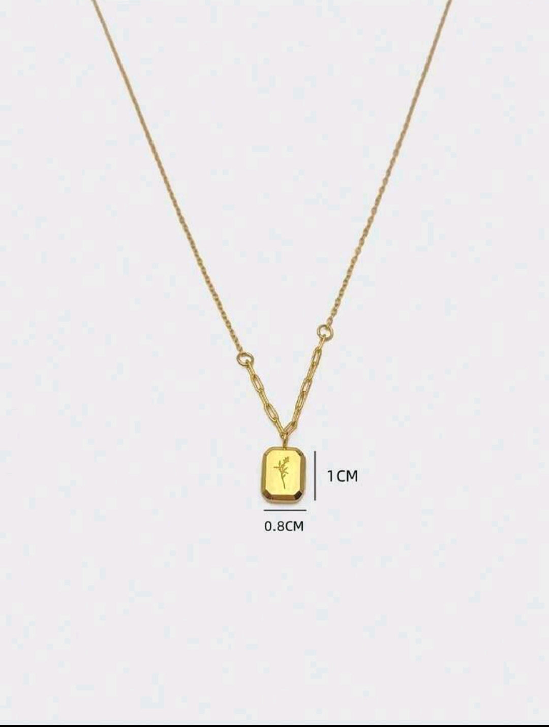 MINIMAL LAVENDER NECKLACE Ltd. Edition