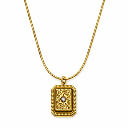VINTAGE SUN BAR NECKLACE