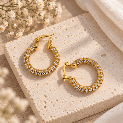 LUXE DIAMOND EARRINGS