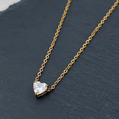 HEART DIAMOND NECKLACE