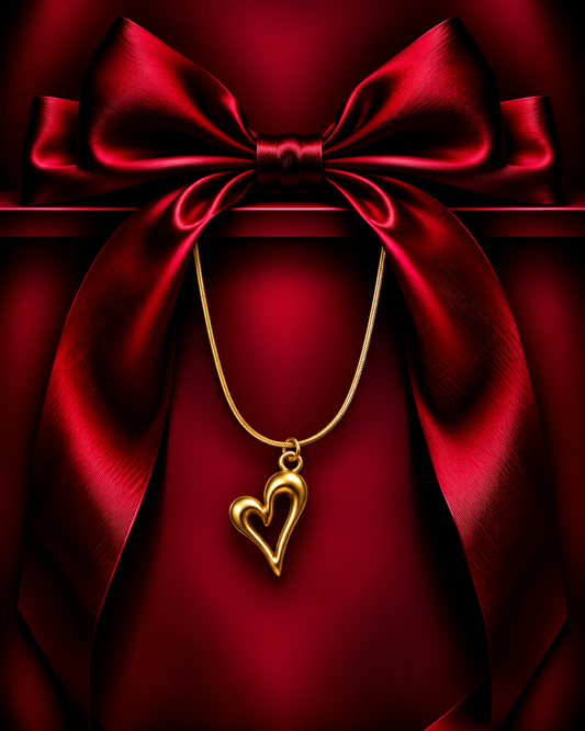 AURA HEART NECKLACE