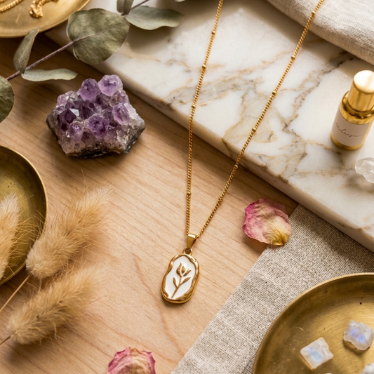 RETRO TULIP NECKLACE