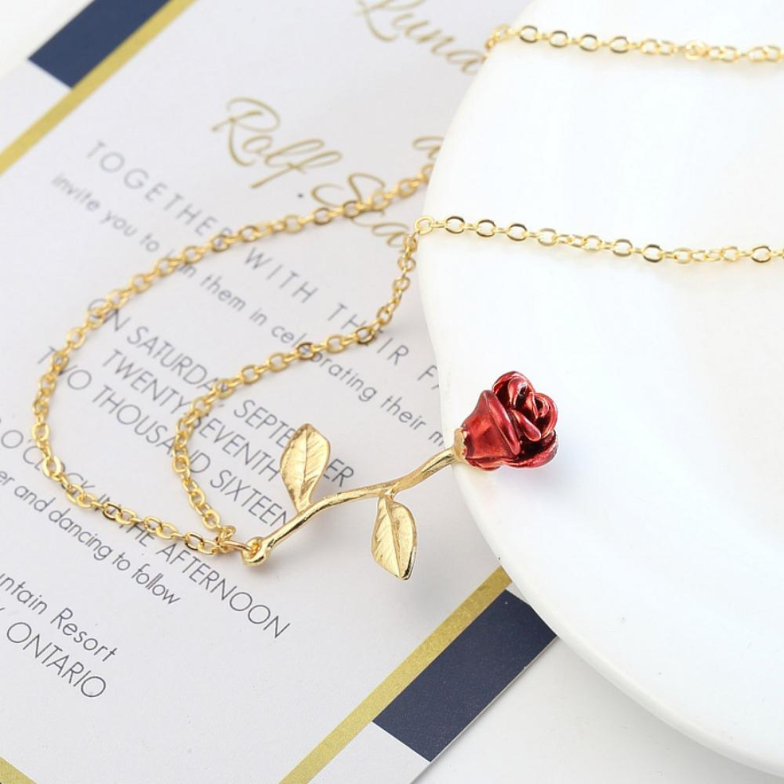 ROMANCE ROSE NECKLACE