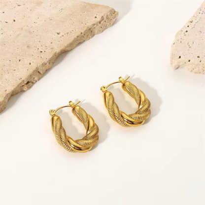 NISHA HOOP EARRINGS