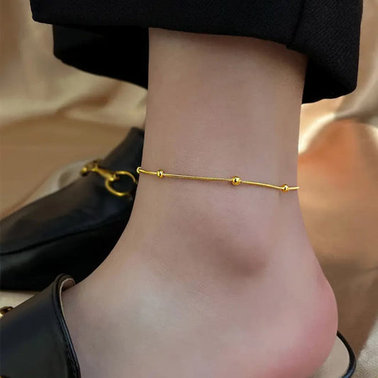 NEBORA BEAD ANKLET