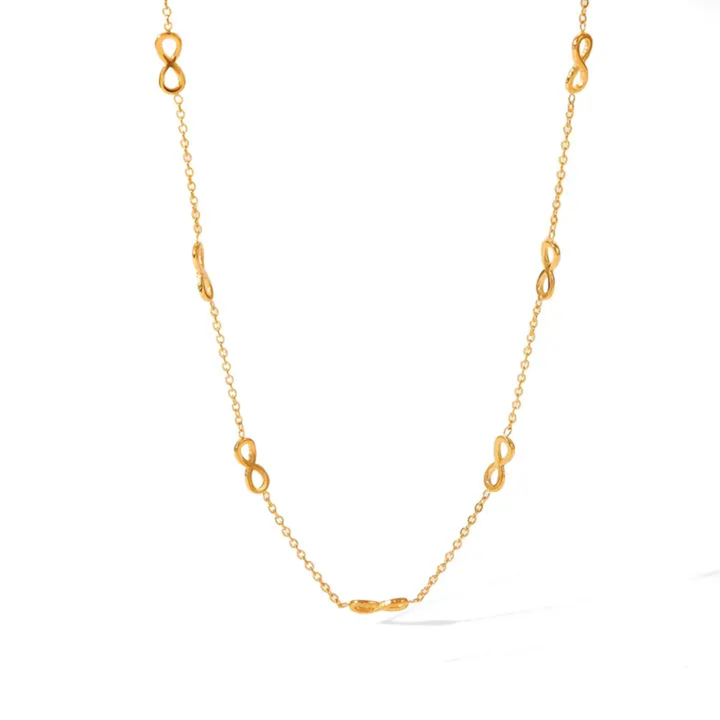 ETERNAL INFINITY GOLD NECKLACE