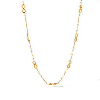 ETERNAL INFINITY GOLD NECKLACE