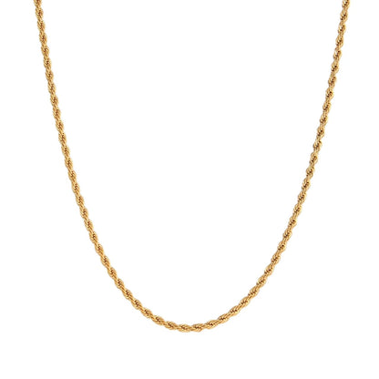 TWISTED ROPE NECKLACE