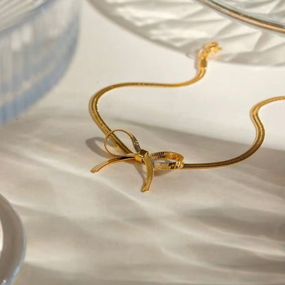 AURELIA SNAKECHAIN BOW SET