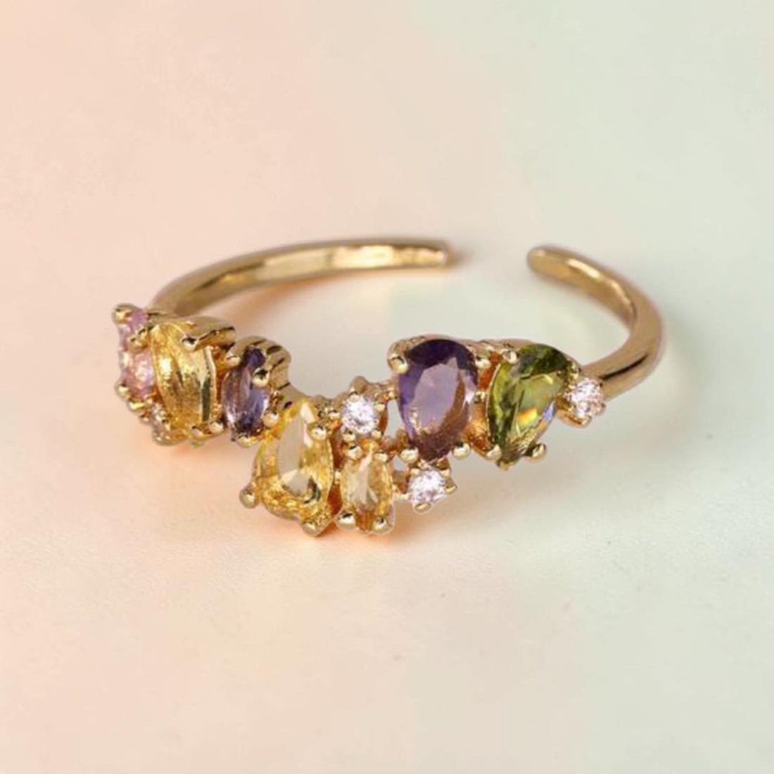 WATER DROP COLOR RING