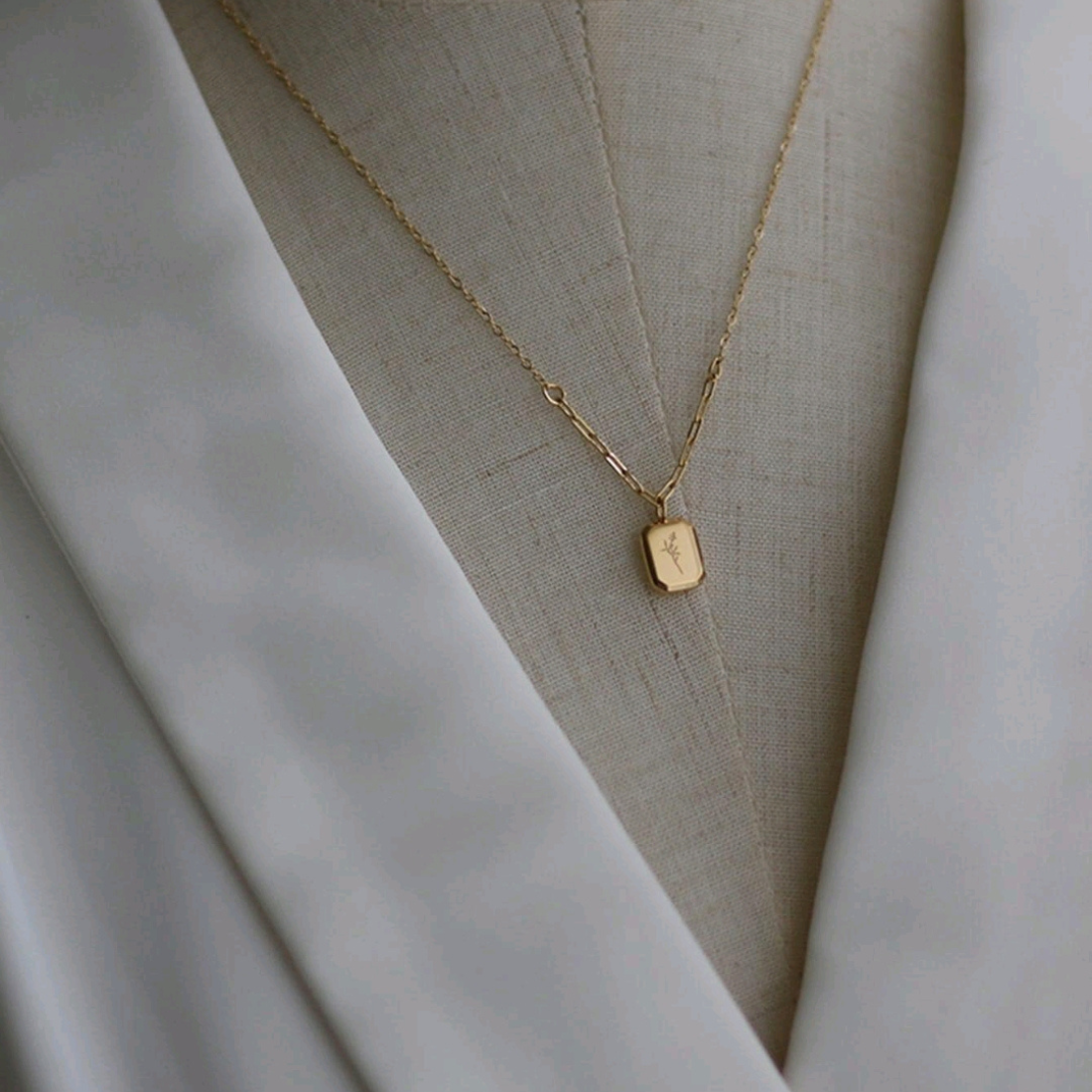 MINIMAL LAVENDER NECKLACE Ltd. Edition