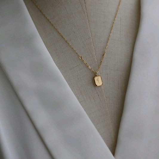 MINIMAL LAVENDER NECKLACE Ltd. Edition