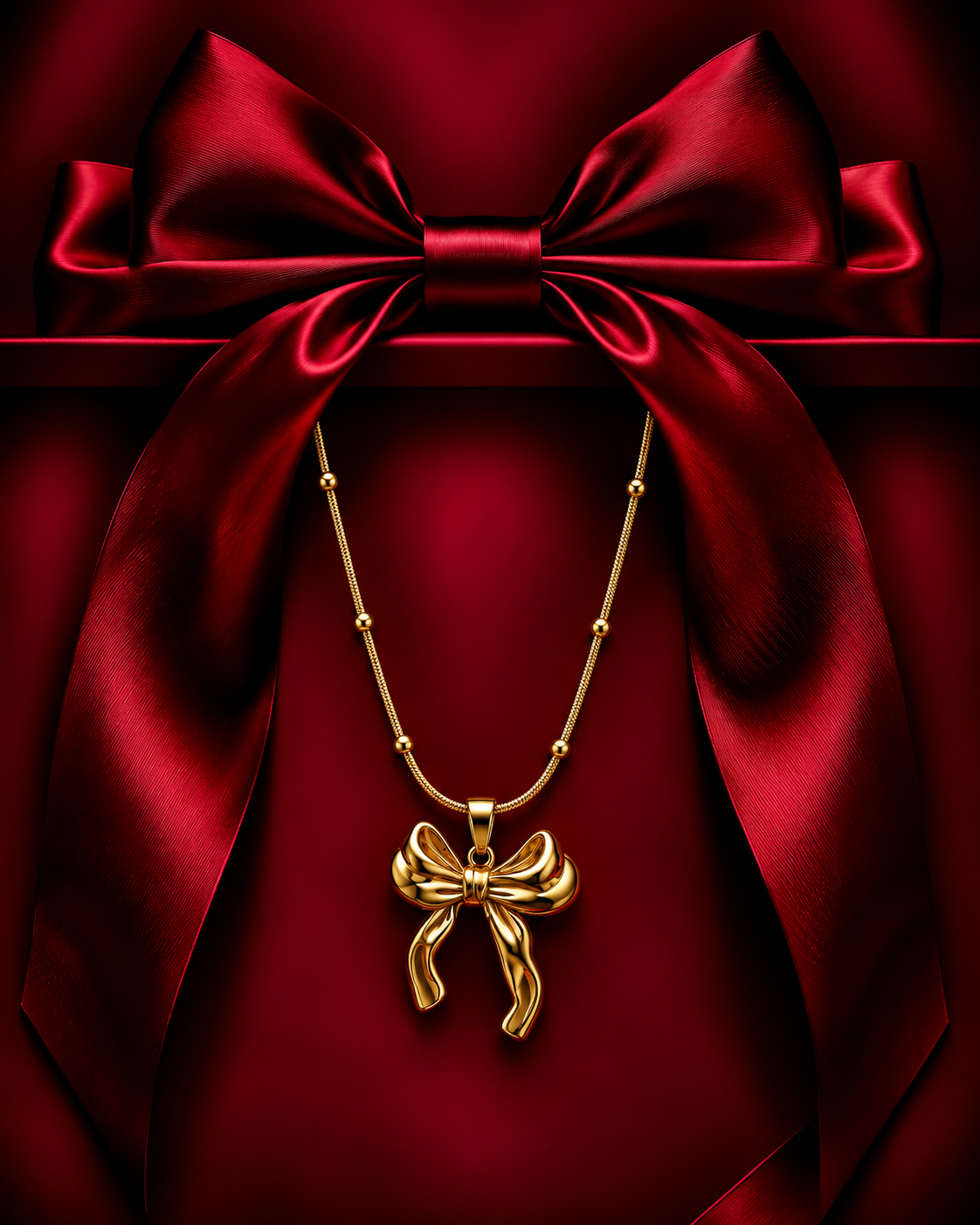 BELLE BOW NECKLACE