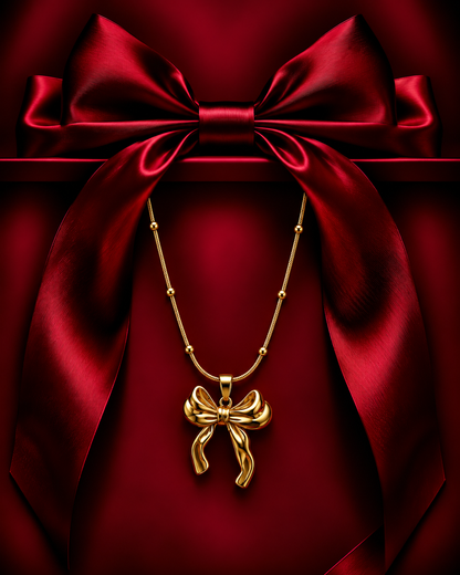 BELLE BOW NECKLACE